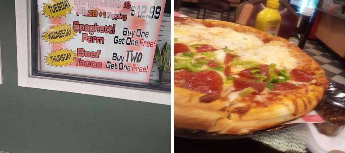 Fontana's Pizza & Sandwich Shoppe Menu